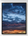 Cuadro de Nubes al Atardecer