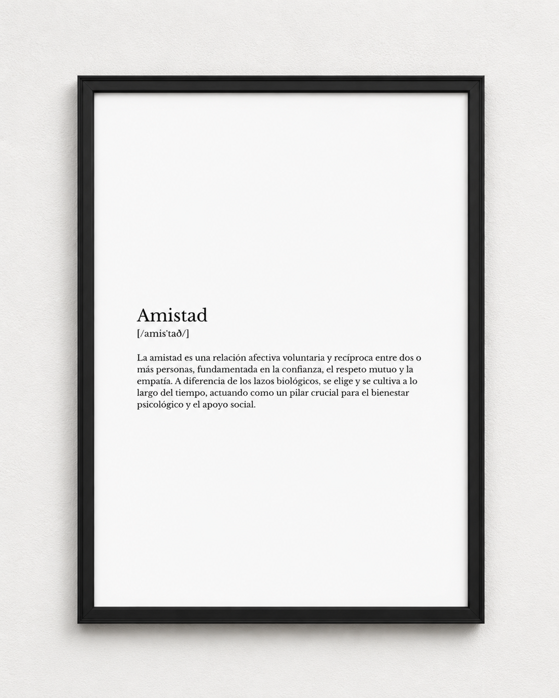 Frase Significado "Amistad"