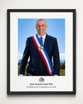 Cuadro Presidencial José Antonio Kast 40x50cm