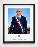 Cuadro Presidencial José Antonio Kast 40x50cm