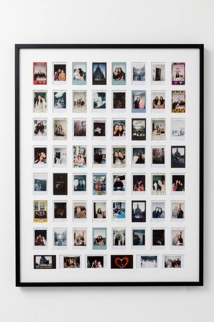 Cuadro Personalizado Encuadra Tus Polaroids