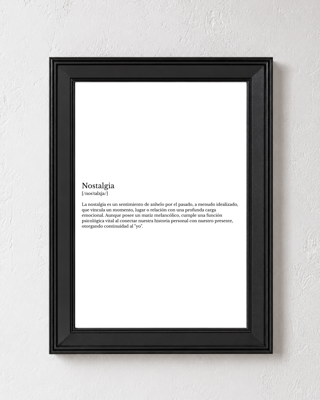 Frase Significado "Nostalgia"