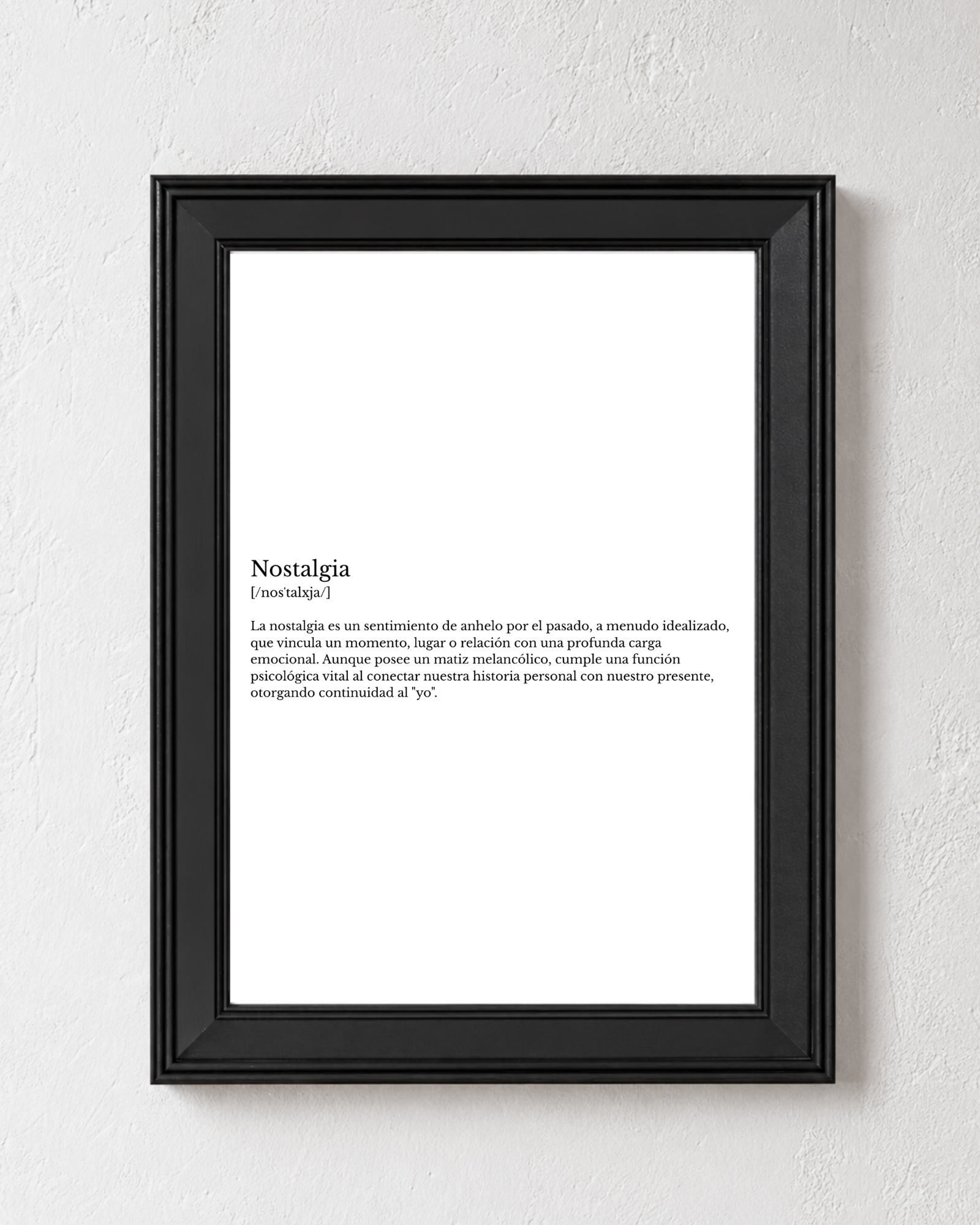 Frase Significado "Nostalgia"